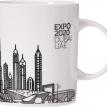  Expo 2020 Dubai Porcelain Mug Dubai Skyline, White